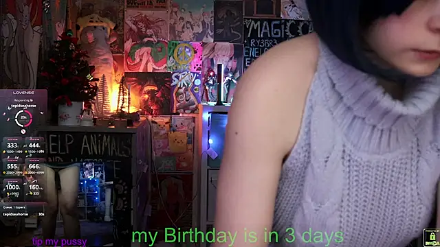 ShiroiFubuki online show from February 17, 2025, 7:23 pm