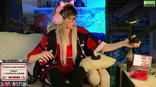 Kittychatte online show from February 24, 2026, 9:15 pm