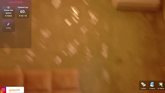  Gretta online show from November 19, 2025, 8:20 pm