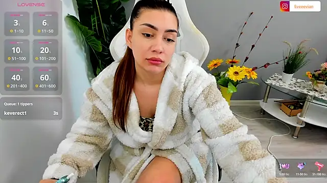 Snapshot of EveEvian chatting on February 25, 2026, 10:37 am EveEvian online show from February 25, 2026, 10:37 am