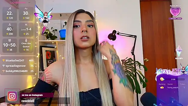 Yeriawaddell  online show from January 31, 2025, 4:03 am