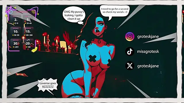 GroteskJane online show from February 17, 2026, 12:57 pm