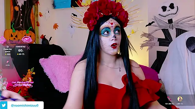 NaomiShimizu online show from November 1, 2025, 9:41 pm