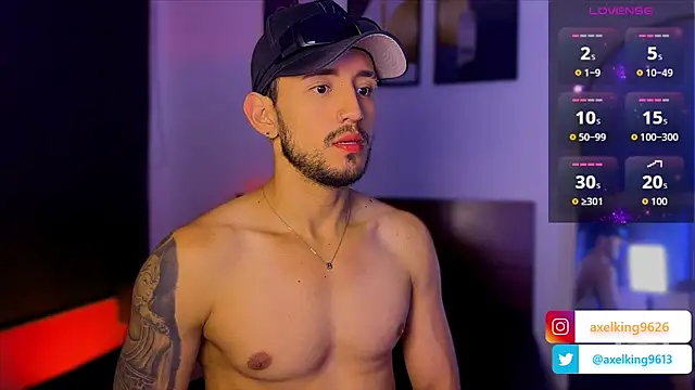 AxelKing1326 online show from February 19, 2026, 11:56 pm