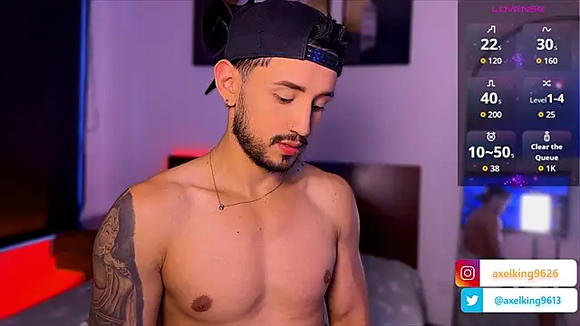 AxelKing1326 online show from March 17, 2026, 9:51 pm