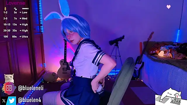 bluelen online show from April 23, 2026, 10:44 am