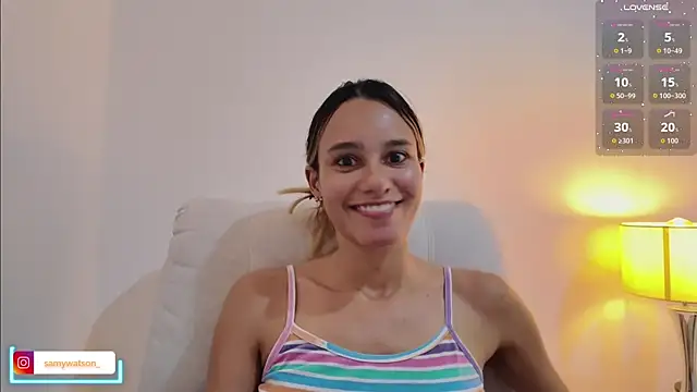 SamanthaWatson online show from March 17, 2026, 12:35 am