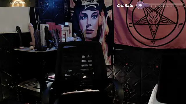 Evil Queen 666 online show from June 26, 2026, 7:03 am