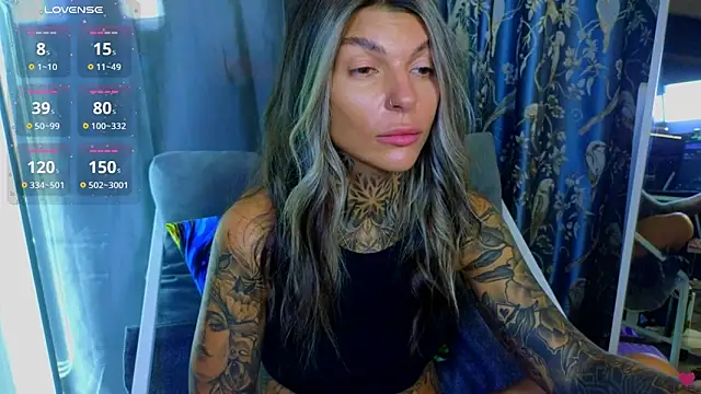 tattooedBabyy online show from November 11, 2025, 9:37 am