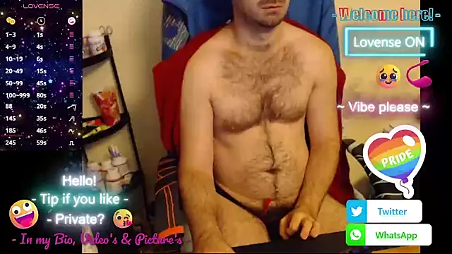 RealManHaveHairy online show from December 2, 2025, 5:09 am