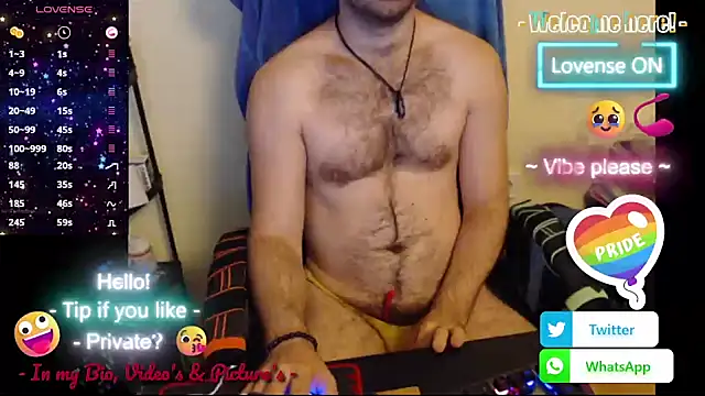 RealManHaveHairy online show from November 2, 2025, 5:34 am