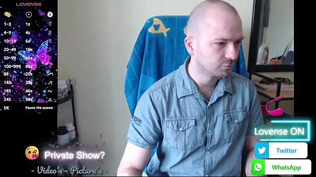 RealManHaveHairy online show from April 9, 2026, 6:19 am