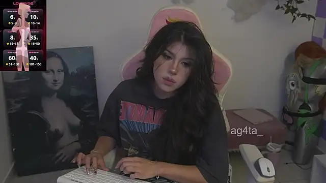 Snapshot of Ag4ta_ chatting on February 20, 2026, 11:50 pm Ag4ta online show from February 20, 2026, 11:50 pm