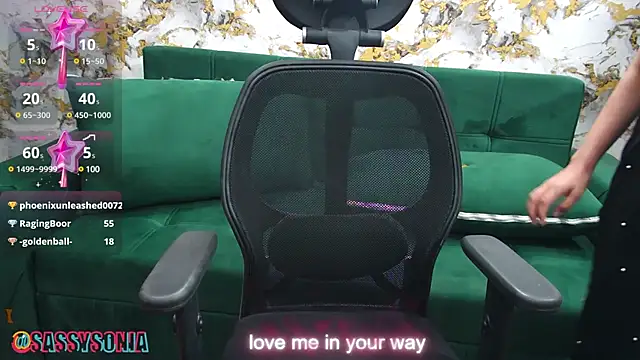 Snapshot of sassysonia chatting on February 15, 2025, 12:22 pm sassysonia online show from February 15, 2025, 12:22 pm