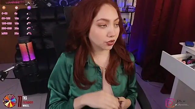 Snapshot of LilyVelvett chatting on January 13, 2025, 4:50 am LilyVelvett online show from January 13, 2025, 4:50 am