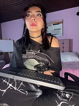 Snapshot of _Gothiccbitch_ chatting on February 25, 2025, 9:09 am  Gothiccbitch  online show from February 25, 2025, 9:09 am