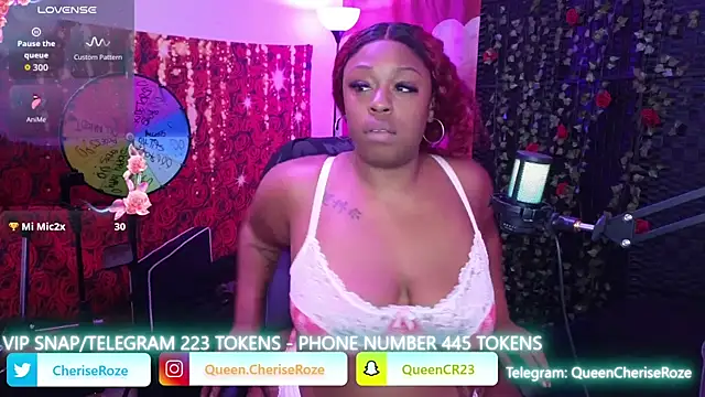 cheriserozequeen online show from September 10, 2025, 2:27 pm