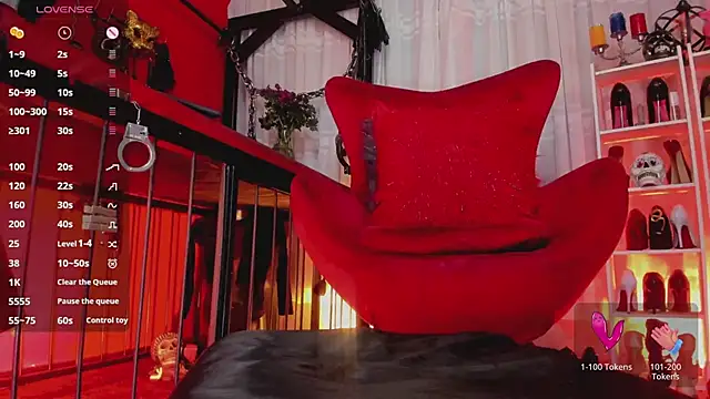 MistressAndre online show from March 31, 2026, 10:12 pm