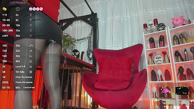 MistressAndre online show from March 27, 2026, 9:16 pm