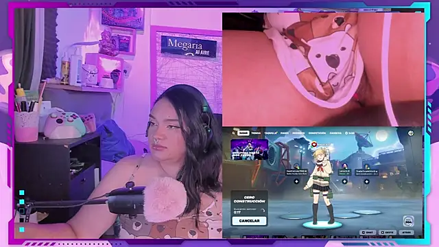 MegariaB online show from September 22, 2025, 4:07 am