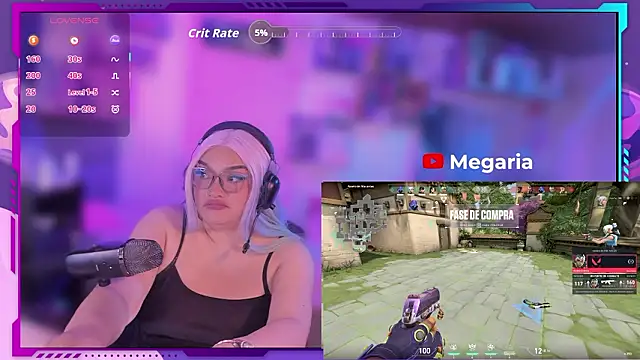 MegariaB online show from February 21, 2026, 4:36 am