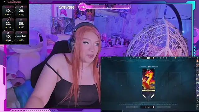 MegariaB online show from March 23, 2025, 4:49 am