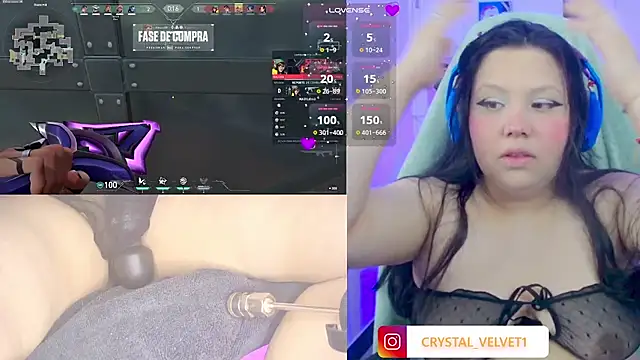 crystal7u7 online show from October 22, 2025, 8:41 pm