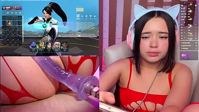 Ashley sa online show from February 13, 2025, 2:01 am