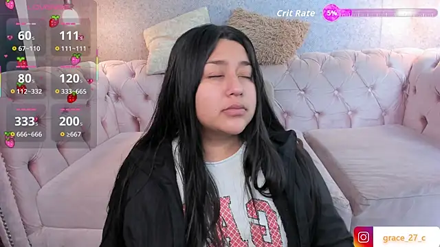 Snapshot of grace77__ chatting on October 3, 2025, 9:55 am grace77 online show from October 3, 2025, 9:55 am