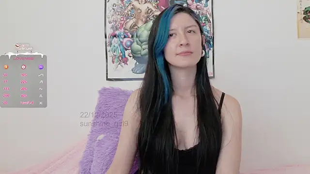 Snapshot of sunshine_girl9 chatting on December 22, 2025, 8:31 pm sunshine girl9 online show from December 22, 2025, 8:31 pm