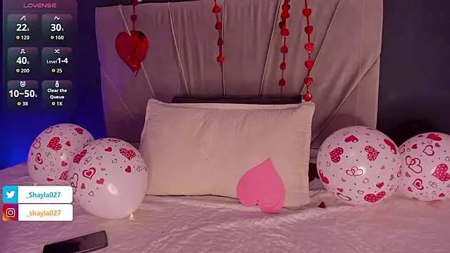 Snapshot of Shayla27 chatting on February 16, 2026, 1:21 pm Shayla27 online show from February 16, 2026, 1:21 pm