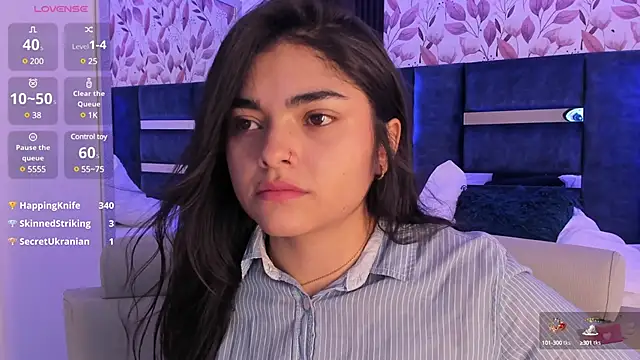 Snapshot of GiselOrtiz chatting on February 25, 2025, 1:10 pm GiselOrtiz online show from February 25, 2025, 1:10 pm