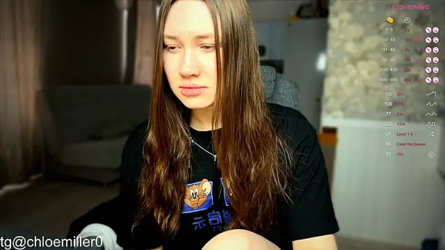 ChloeMillerMeow online show from January 21, 2025, 8:08 am