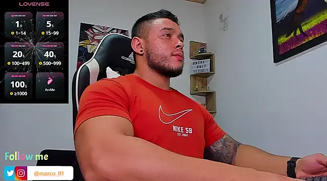 Marco diaz1 online show from March 12, 2025, 11:33 pm