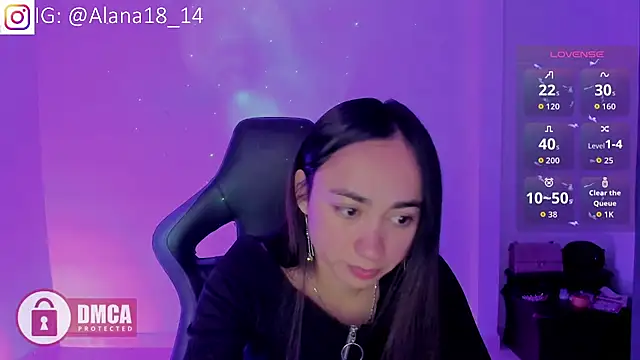 Snapshot of Alana_Pherson chatting on January 18, 2026, 6:06 am Alana Pherson online show from January 18, 2026, 6:06 am