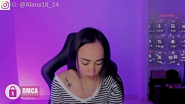 Snapshot of Alana_Pherson chatting on January 17, 2026, 5:00 am Alana Pherson online show from January 17, 2026, 5:00 am