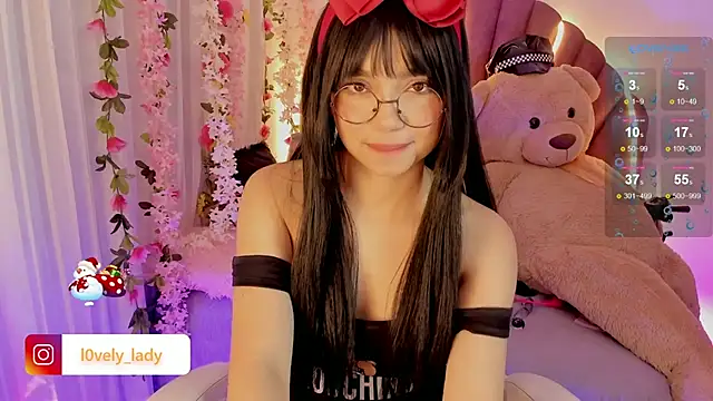 Snapshot of Lovely_celestte chatting on January 4, 2025, 4:01 am Lovely celestte online show from January 4, 2025, 4:01 am