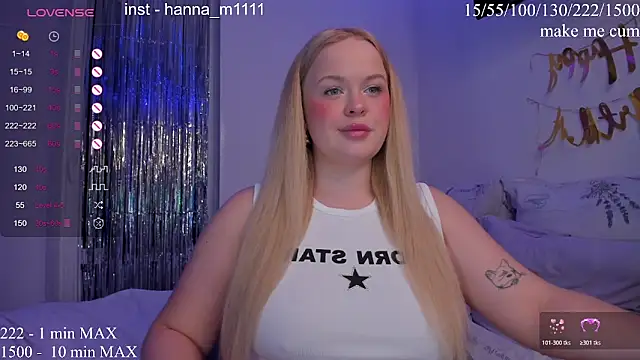Snapshot of HANNA_MONTANAS chatting on March 16, 2026, 4:32 pm HANNA MONTANAS online show from March 16, 2026, 4:32 pm