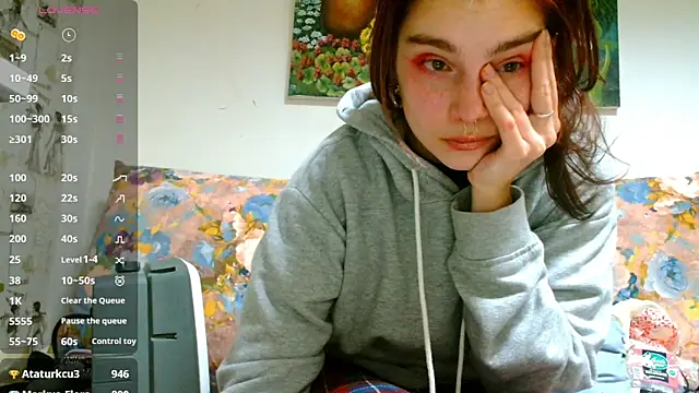 Snapshot of Sophie_Bell chatting on February 9, 2025, 10:43 pm Sophie Bell online show from February 9, 2025, 10:43 pm