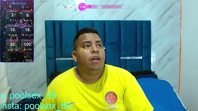 Poolsex 69 online show from February 10, 2025, 1:01 pm