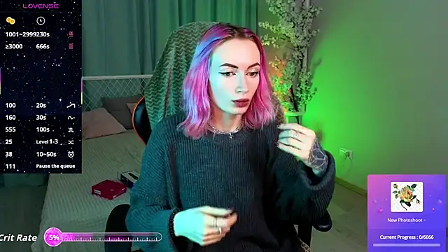  HelenCarter online show from February 27, 2026, 8:52 pm