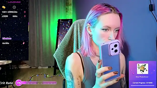  HelenCarter online show from February 23, 2026, 8:42 pm