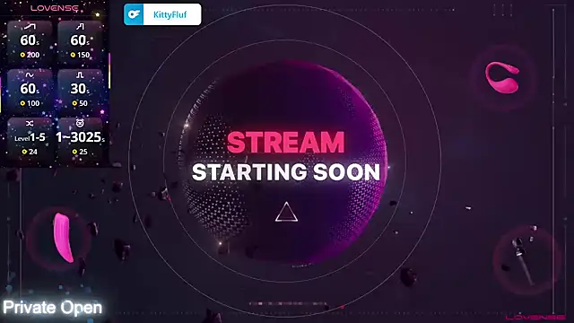 KittyFluf online show from January 18, 2026, 5:16 pm