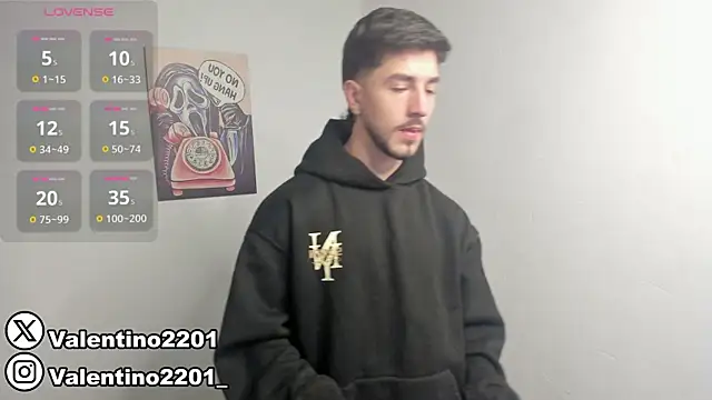 Valentino Xander online show from March 1, 2025, 1:11 am