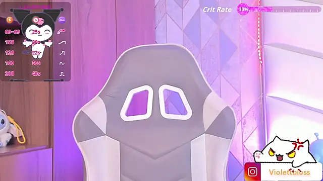 Violettbloss online show from February 21, 2026, 3:30 am