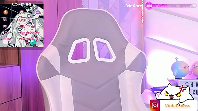 Violettbloss online show from February 6, 2026, 3:24 am