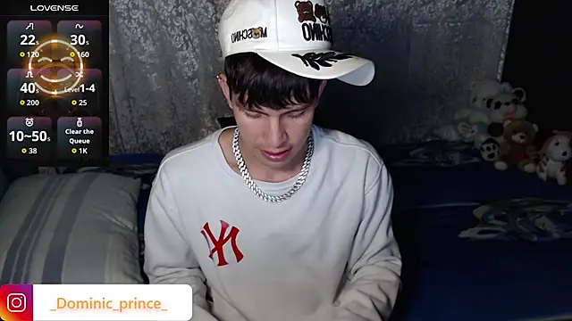 Snapshot of DominicPrince chatting on February 22, 2026, 9:11 am DominicPrince online show from February 22, 2026, 9:11 am