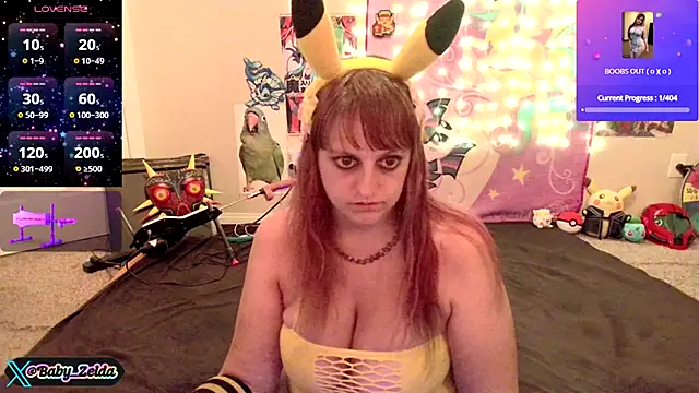 BabyZelda online show from November 8, 2025, 4:27 am