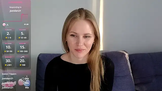 IsabelAllen online show from February 26, 2025, 1:11 pm