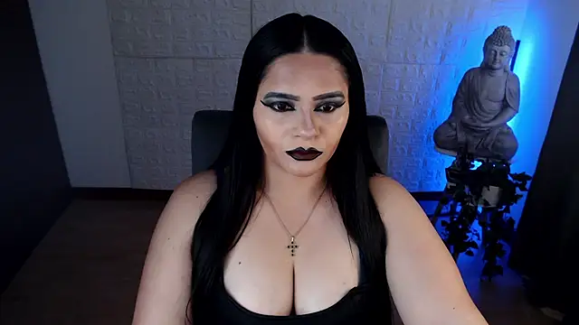 Snapshot of GODDESS_EVANS chatting on February 15, 2025, 10:00 pm GODDESS EVANS online show from February 15, 2025, 10:00 pm